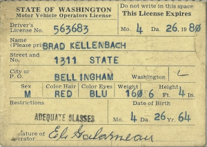 brad kellenbach fake id